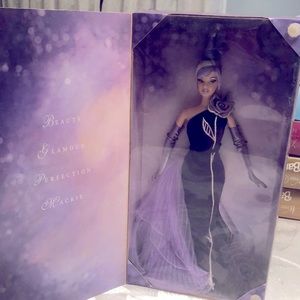 Barbie Collectibles Designed for Avon Bob Mackie Sterling Silver Rose doll.